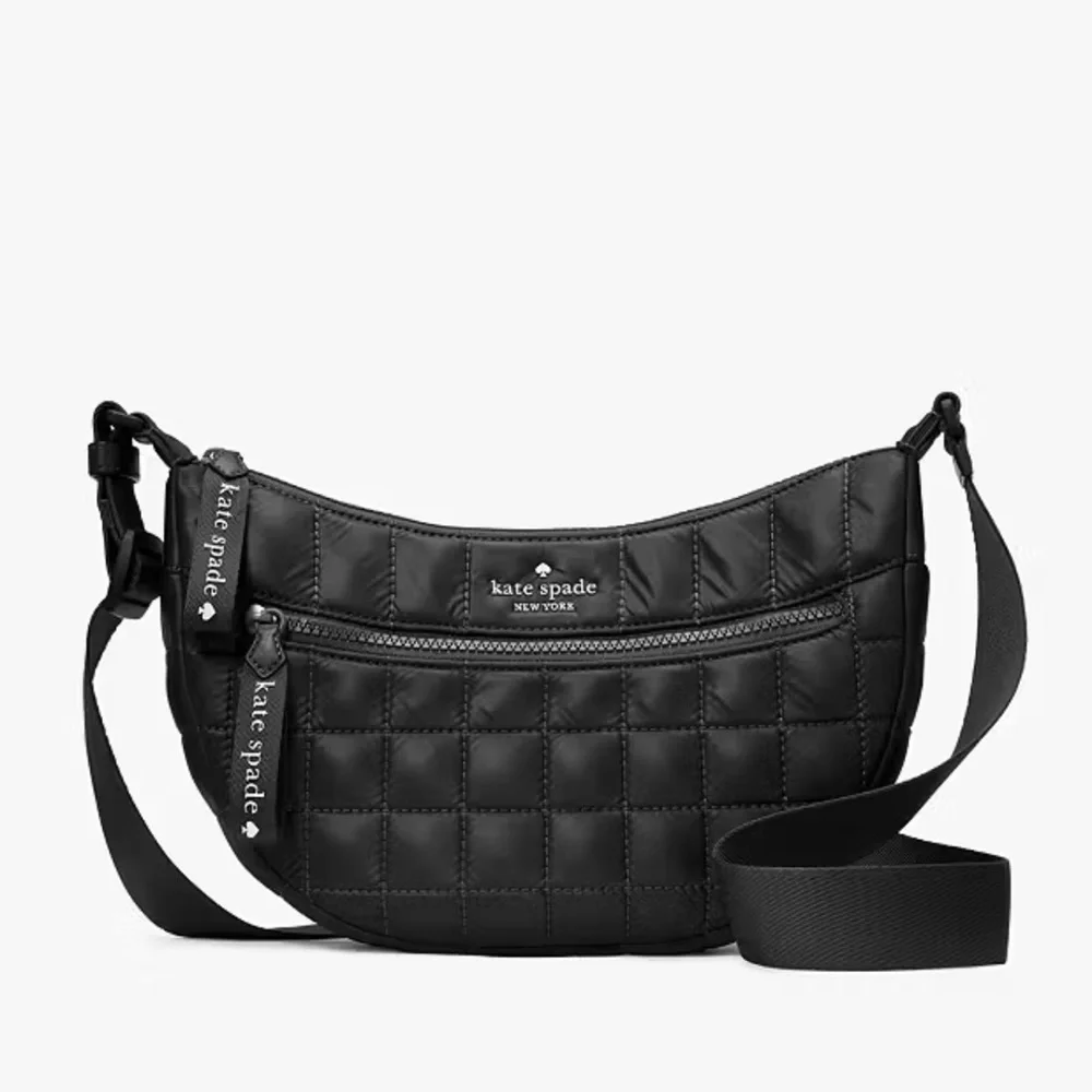 Kate Spade Quilted Black Crossbody Bag
